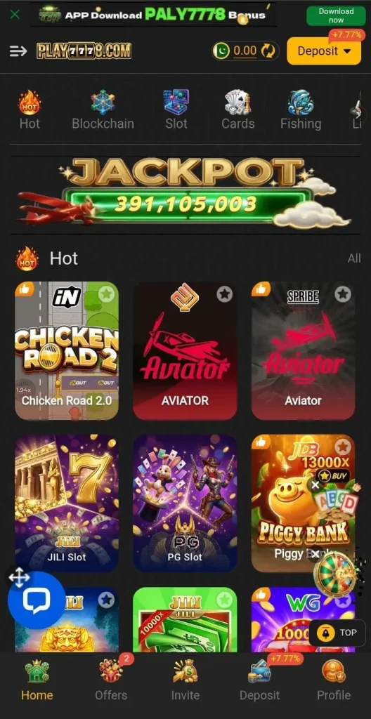 Play7778 Game