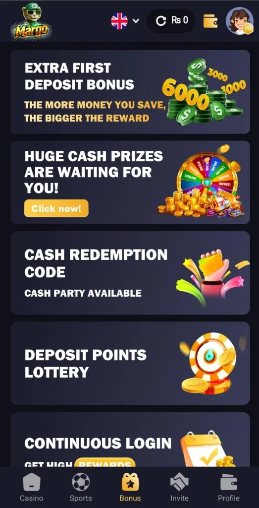MargoBet Game