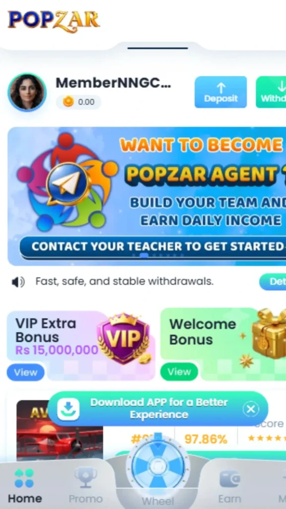 POPZAR Game